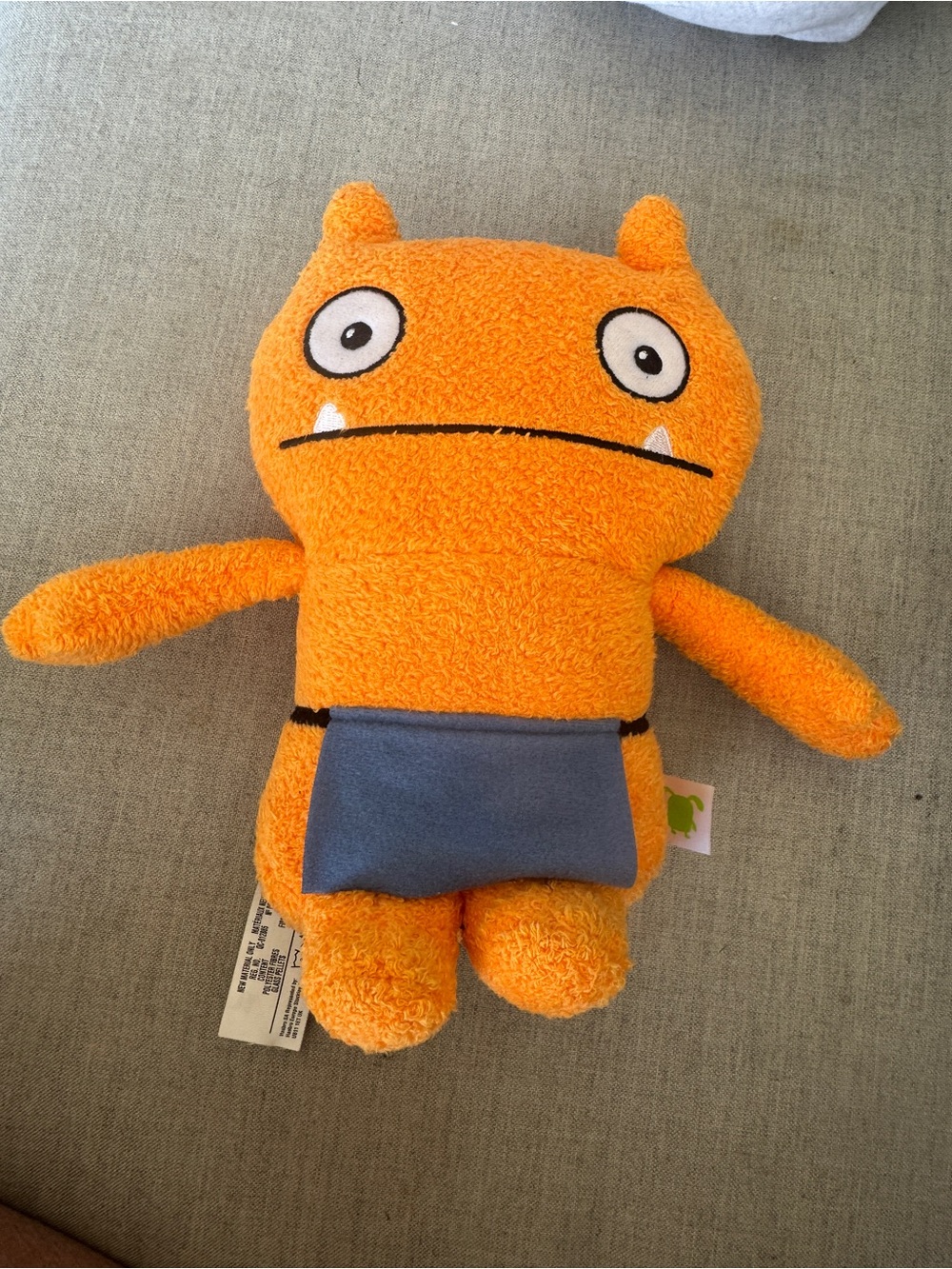 Orange Ugly Doll Monster Plush Toy - Kids Soft Stuffed Animal